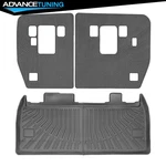 For 22-26 Kia Carnival Non-hybrid & 25-26 Rear Trunk Backrest Mats Tpe. Fixed Price $64.99.