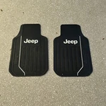 Jeep Original Front All Weather Heavy Duty Rubber Floor Mats Set 1469R Chrysler. Fixed Price $39.99.