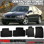 For 01-05 Lexus IS300 4DR Oe Fitment Floor Mats Carpet Front & Rear Nylon Black. Fixed Price $45.99.