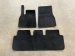 21 22 23 Tesla Model Front Rear Left Right Floor Mat Carpet Set Black 1536 Oem. Fixed Price $139.99.