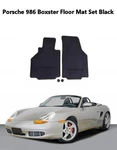 Porsche 986 Boxster Black Floor Mat Set (lhd) Genuine 00004480053A10. Fixed Price $249.00.