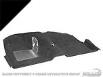 1964-1968 Ford Mustang Convertible Molded Carpet Kit Black. Fixed Price $250.00.