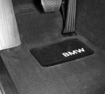 Genuine Bmw Carpeted Floor Mats With Lettering Heel 82-11-0-403-335. Fixed Price $120.58.