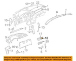 Chrysler Oem 04-08 Pacifica Instrument Panel-mat YM91XDVAA. Fixed Price $30.31.