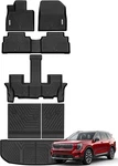 2020-25 Kia Telluride Yita Moto All Weather Floor Mats & Backrest Cargo Liner. Fixed Price $49.00.