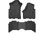 Husky Weatherbeater FRONT/2ND Row Floor Mats 3PC Fits 19-26 Ram 2500/3500 Blk. Fixed Price $149.99.