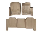 Weathertech Floorliner 2005-2008 Ford F-150 1ST & 2ND Row, Tan. Fixed Price $221.90.