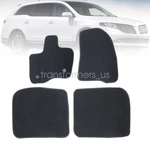 For 2010 2011 2013-2019 Lincoln Mkt Front & Rear Floor Mats Carpet Black New. Fixed Price $32.09.