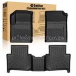 Fits 2015-2022 Chevy Colorado Gmc Canyon Extended Cab Tpe Floor Mats Liner Black. Fixed Price $81.09.