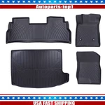 For Chevrolet Trax 2024-2025 Floor Mats + Trunk Cargo Liner Tpe Rubber. Fixed Price $90.23.
