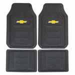 Chevy Weatherpro Black Car Truck Suv Heavy Duty All Rubber Floor Mats. Fixed Price $46.88.
