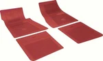 1967-69 Camaro 1968-74 Chevy Ii Nova Bow Tie Floor Mat Set Red Piece. Fixed Price $280.30.