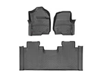 Weathertech Floorliner 2025-2025 Ford Super Duty 1ST & 2ND Row, Black. Fixed Price $231.90.