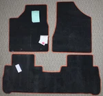 Graphite Lloyd Ultimat Carpet Floor Mats Fits 03-07 Nissan Murano Orange Edges. Fixed Price $162.18.