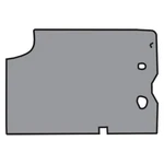 For Chevy Chevelle 64-65 Cargo Area Carpet Standard Replacement Die Cut Black. Fixed Price $131.26.