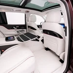 Genuine White Sheepskin Floor Mats Fits Mercedes Benz X167 Maybach Gls 600. Fixed Price $1295.00.