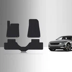 Toughpro Floor Mats Black For Polestar All Weather Custom Fit 2021-2026. Fixed Price $71.95.