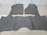 12-24 Weathertech Floorliner Dodge Ram Crew Cab Mats Set Carpet Liners. Fixed Price $199.00.