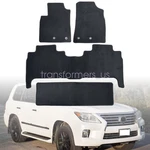 2013-2021 For Lexus LX570 Front & 2ND 3RD Velour Floor Mats Carpet Anti-slip. Fixed Price $31.49.