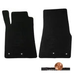 2013 2014 Mustang 2PC Black Classic Loop Front Driver & Passenger Floor Mats Set. Fixed Price $93.99.