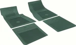 1967-81 Impala Bel Air Biscayne Caprice; Bow Tie Floor Mat Set; Dark Green;. Fixed Price $251.99.