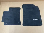 0553. Toyota Corolla 2009-2010 Dark 2PC Carpet Floor Mats Set Oem PT206-02092-12. Fixed Price $90.00.