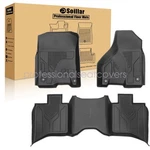 For 2013-2018 Dodge Ram 1500 2500 Crew Cab Front & Rear Tpe 3D Floor Mats Liners. Fixed Price $79.99.