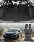 2022-2026 For Honda Civic Hatchback Floor Mats With Backrest Mat, All Weather.... Fixed Price $180.57.