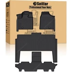 Tpe For 2008-2020 Chrysler Town & Country 7 Passenger Floor Mats Liner Black 4X. Fixed Price $82.85.