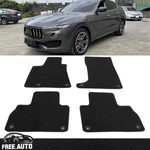 Floor Mats Fits 17-23 Maserati Levante 4PCS Front Rear Carpets Nylon Black. Fixed Price $39.99.