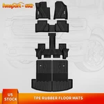 Floor Mats For 2024-2026 Hyundai Santa Fe Trunk W/ Backrest All-weather. Fixed Price $94.34.