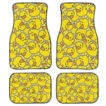 Unique Rubber Floor Mats Yellow Ducks Cartoon Animal Ducky Ov.... Fixed Price $61.99.