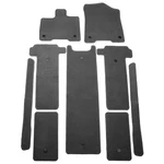 For 21-26 Toyota Sienna 7 Passenger Gray Nylon Floor Mat Carpet Front Rear 4PCS. Fixed Price $59.99.