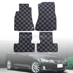 2006-2013 For Lexus IS250 / IS350 Front & Rear Checkered Flag Carpet Floor Mats. Fixed Price $44.19.