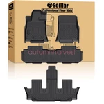 Floor Mats Liner Tpe 3D Model 4PCS All-weather Black For 2018-2024 Buick Enclave. Fixed Price $84.99.