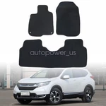 Fits 2017-2022 Honda Crv Cr-v Front & Rear Floor Mats Carpet Black Velour 3PCS. Fixed Price $31.59.