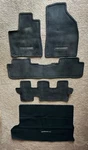 2015 Toyota Highlander Bench-seat Oem Carpet Floor Mats 4 Pc For Trunk Too. Fixed Price $149.99.