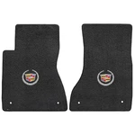 2003-07 Cadillac Cts-v 2PC Ebony Black Floor Mats Set Wreath & Crest Logo. Fixed Price $138.99.