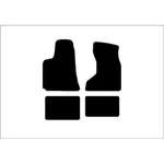 Custom Fit Carpet Floor Mats For Dodge Magnum Chrysler 300. Fixed Price $99.45.