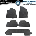 Oem All Weather Black Rubber Floor Mat Kit Set Of 5 For Highlander Suv Truck New. Fixed Price $174.85.