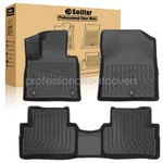 For 2021-2023 Hyundai Santa Fe 5-SEAT Tpe 3D Front & 2ND Row Floor Mats Liners. Fixed Price $66.99.