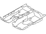 2014-18 Infiniti Q50 74901-4HB0B Carpet Assy-floor New Oem. Fixed Price $530.00.