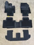 2020-2025 Toyota Highlander Genuine Oem All-weather Rubber Floor Mats Full Set. Fixed Price $136.63.