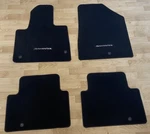 Oem Hyundai Santa Fe Sport Floor Mats 2013-2018 Black 4ZF14-AC100NBC Berber Euc. Fixed Price $78.28.
