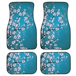 Pink Cherry Floor Mats Carpet Set Of 4 Japanese Flower Blossoms T.... Fixed Price $64.45.