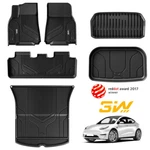 3W Floor Mats & Cargo Liner For Tesla Model Y 2020-2024 Tpe All Weather Full Set. Fixed Price $154.99.