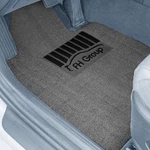 Fh Group Diy Ultra Waterproof 1ST & 2ND Row Solid Gray Rubber Floor Mat Set. Fixed Price $63.94.