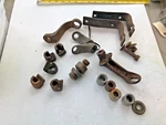 Parts & Brackets For Fog Running Lights, Nice Selection Of 19 Items. Fixed Price $60.00.