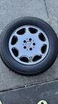 Mercedes W140 16" Oem Wheels And Tires 300SE 420SE 500SE S320 S420. Fixed Price $500.00.