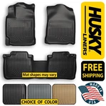 Husky Liners Weatherbeater Front And Rear Floor Mats - Choice Of Color. Fixed Price $179.95.